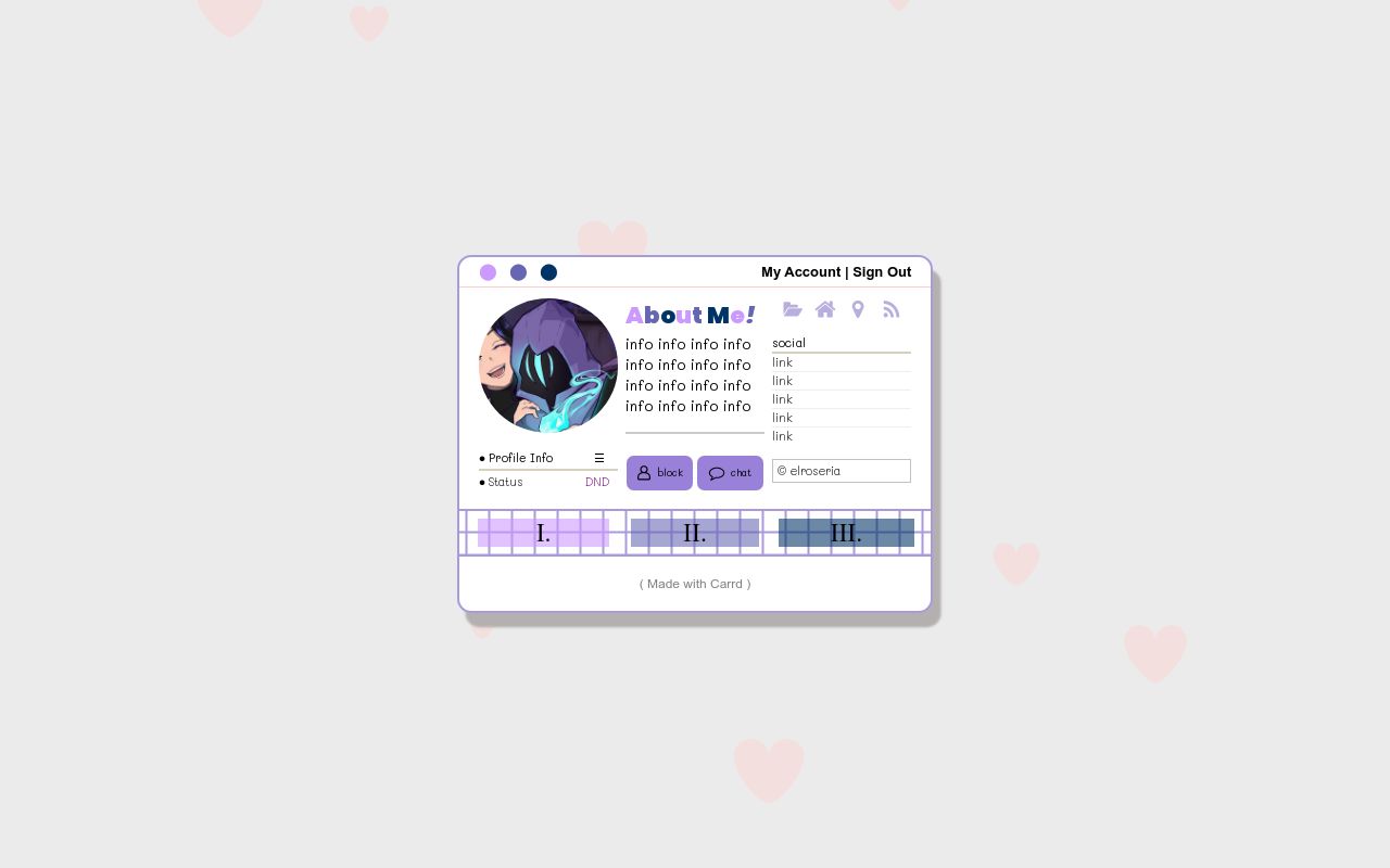 Carrd profile picture for @portent